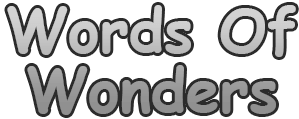 Words of Wonders  - Answers